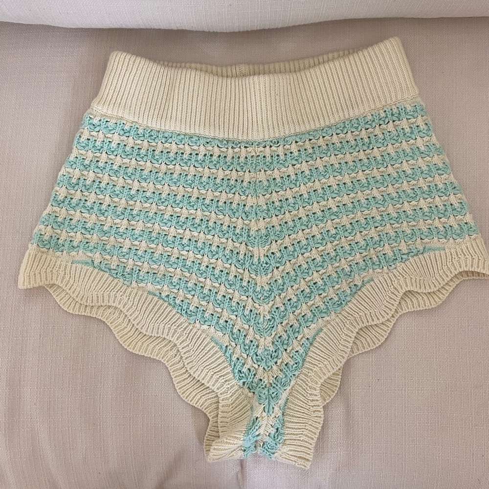 Crochet shorts